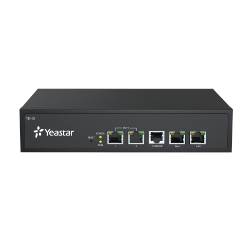 YEASTAR TE100 Gateway con 1 puerto E1/T1/J1 ideal para conmutadores VoIP