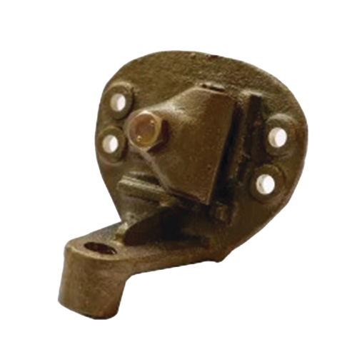 TOTAL GROUND TG-BP-0070 Base de pretil para Punta Maciza, elaborada en Bronce, permite fijar la punta en paredes o en muros.