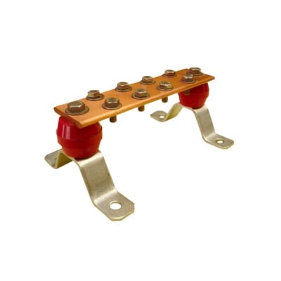 TOTAL GROUND TG-BUS-G11 Barra de Unión con Aisladores de 1249 A de Capacidad (Sin Gabinete)