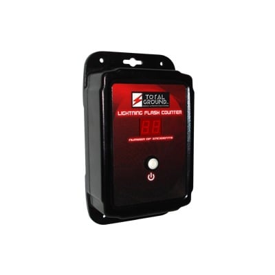 TOTAL GROUND TG-CDA Contador de Descargas Atmosféricas (Contador de Caída Rayos).