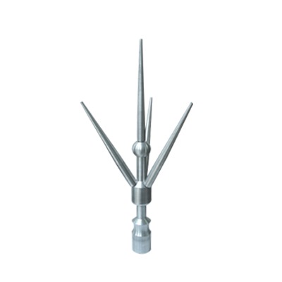 TOTAL GROUND TG-FKLN Punta Pararrayo Tipo Franklin con Mástil de 1.2 m.