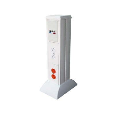 THORSMAN TH-MIC Mini columna para concentrar, distribuir y ordenar cables de energía eléctrica o puertos de datos de telecomunicaciones (10000-01000)