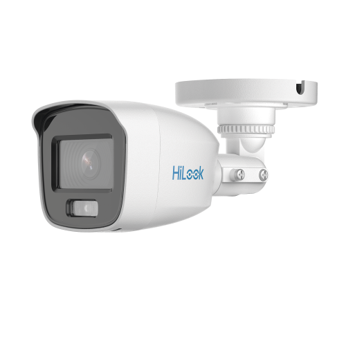 HiLook by HIKVISION THC-B129-P Bala TURBOHD 2 Megapixel (1080p), Imagen a Color 24/7, Lente 2.8 mm, ColorVu Lite, Luz Blanca 20 mts, IP66, Policarbonato