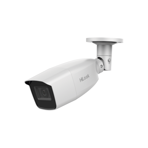 HiLook by HIKVISION THC-B320-VF Bala TURBOHD 2 Megapíxel (1080p), Lente Var. 2.8 a 12 mm, CLIMAS EXTREMOS, IR EXIR Inteligente 40 mts, Exterior IP66, TVI-AHD-CVI-CVBS, dWDR
