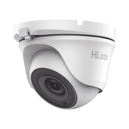 HiLook by HIKVISION THC-T120-M Turret TURBOHD 2 Megapíxeles (1080p), Lente 2.8 mm, 20 mts IR EXIR, TVI-AHD-CVI-CVBS, IP66, Metal