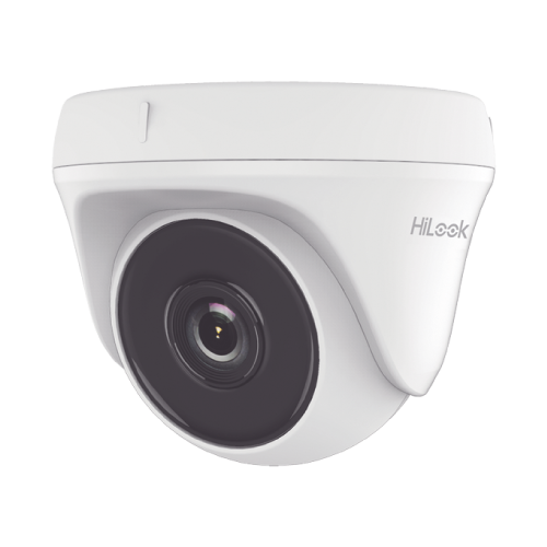 HiLook by HIKVISION THC-T120-PC Turret TURBOHD 2 Megapíxel (1080p), Lente 2.8 mm, 20 mts IR EXIR, 4 Tecnologías (TVI, AHD, CVI, CVBS), Uso en Interior