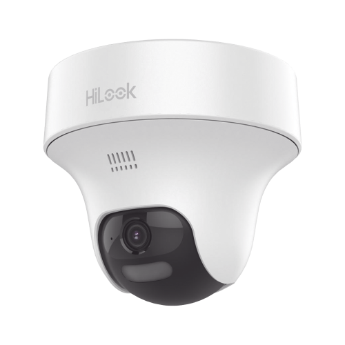 HiLook by HIKVISION THC-T127-PTLTS [Audio Bidireccional + Dual Light + ColorVu] Turret PT TURBOHD 2 Megapixel (1080p), Lente 2.8 mm, 25 mts IR EXIR + 20 mts Luz Blanca, Micrófono y Bocina Integrado, dWDR