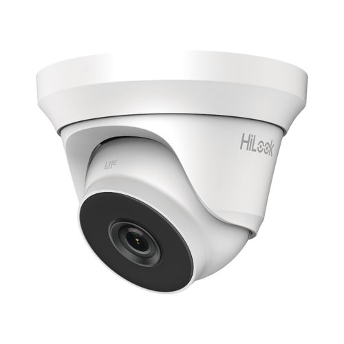 HiLook by HIKVISION THC-T220-MS Turret TURBOHD 2 Megapixel (1080p), Gran Angular 103, Lente 2.8 mm, Audio por Coaxitron, 40 mts IR EXIR, Exterior IP66, 4 Tecnologías, dWDR, Metal
