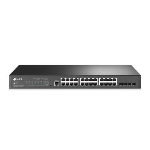 TP-LINK TL-SG3428 Switch Omada SDN Administrable, 24 puertos Gigabit y 4 puertos SFP, Funciones sFlow, QinQ y QoS, Administración centralizada OMADA