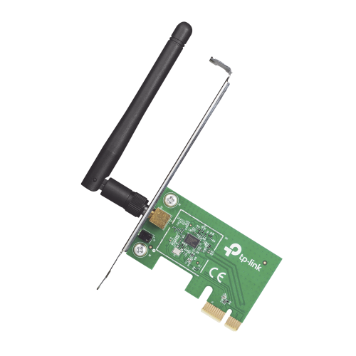 TP-LINK TL-WN781ND Adaptador Inalámbrico PCI Express, Velocidad inalámbrica de hasta 150 Mbps, Cifrado WPA/WPA2, Compatible con windows y Linux