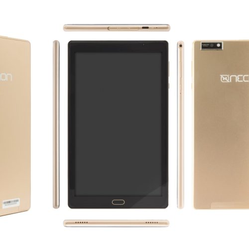 TABLET 3G 3L-2 2GB RAM 32GB ROM 9 PULGADAS IPS ANDROID 10 CAM 5 Y 8 MP FLASH SIM FUNDA CON COVER Y STAND INCLUIDA FLASH DORADO –