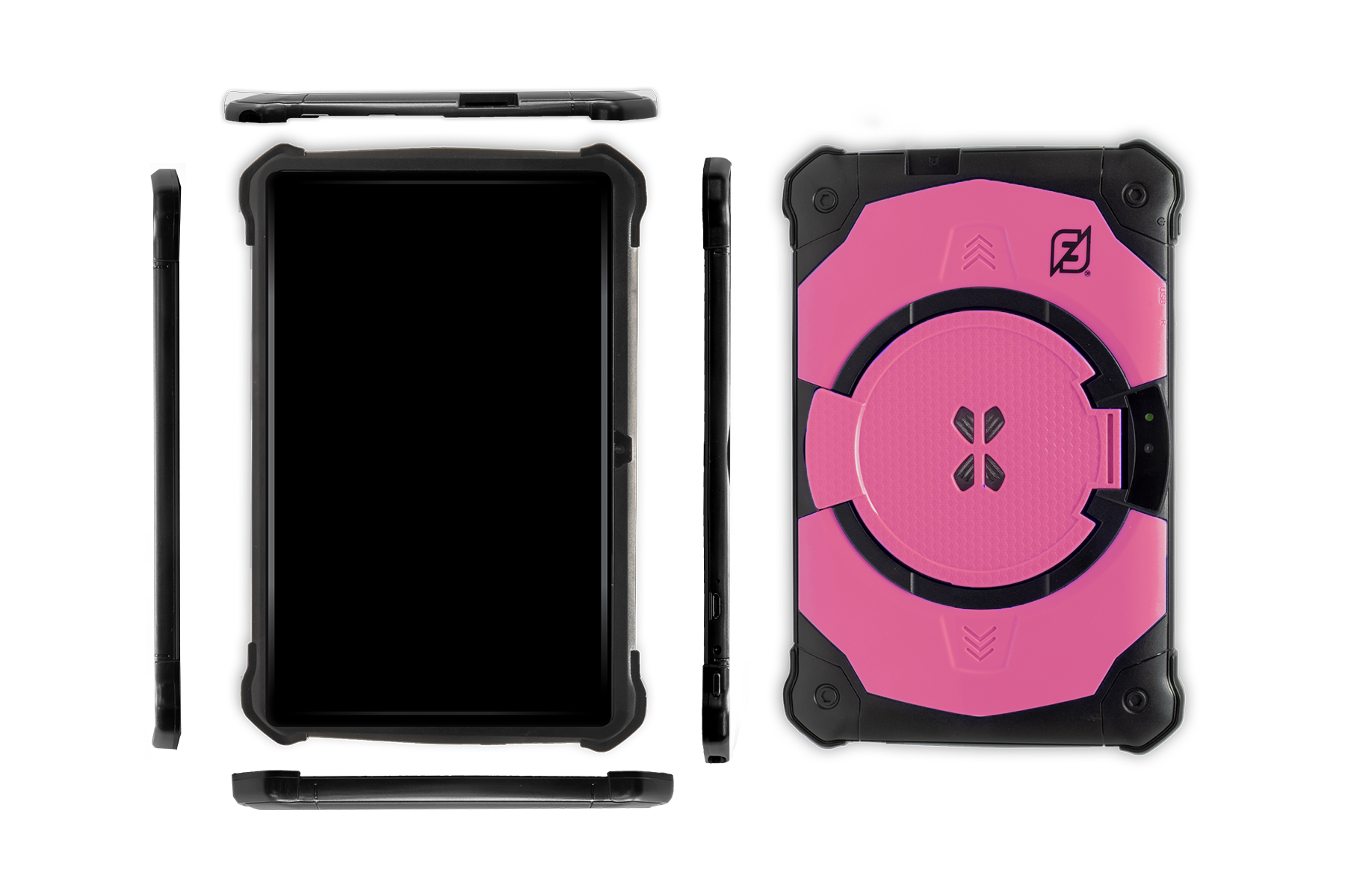 TABLET M002K-2 2GB RAM 16GB ROM 7 PULGADAS ANDROID 10 CAM 2 Y 5 MP FLASH FUNDA CON STAND INCLUIDO NEGRO/ROSA –