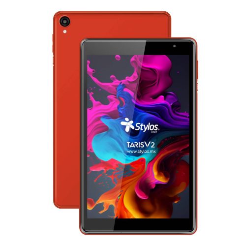 Tableta 8 Pulgadas 2+32GB Rojo Con Funda Stylos. STTA81R –