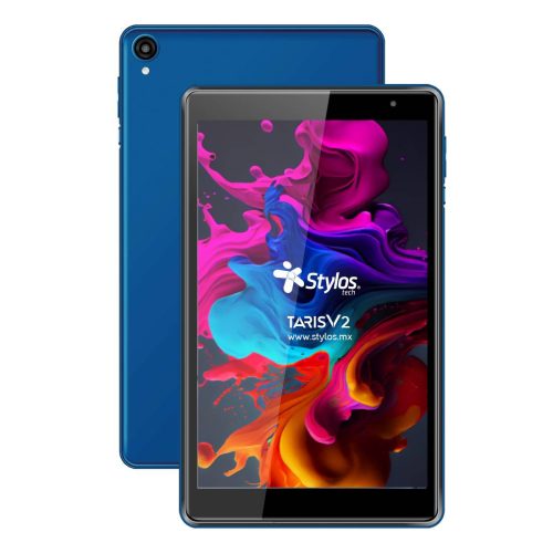 Tableta 8 Pulgadas 2+32GB Azul Con Funda Stylos. STTA81A –