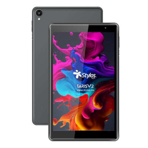 Tableta 8 Pulgadas 2+32GB Negra Con Funda Stylos. STTA81B –
