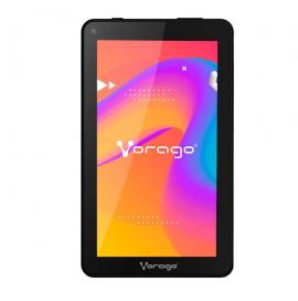 Tableta VORAGO PAD-7-V6-BK – 2 GB, Quad Core, 7 Pulgadas, Android 11, 32 GB 1 AÑO DE GARANTIA