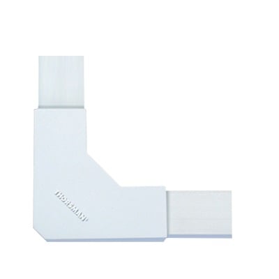 THORSMAN TMK-1020-L Sección en «L» blanco de PVC auto extinguible, para canaletas TMK1020, TMK1020SD, TMK1020CD (5130-02001)