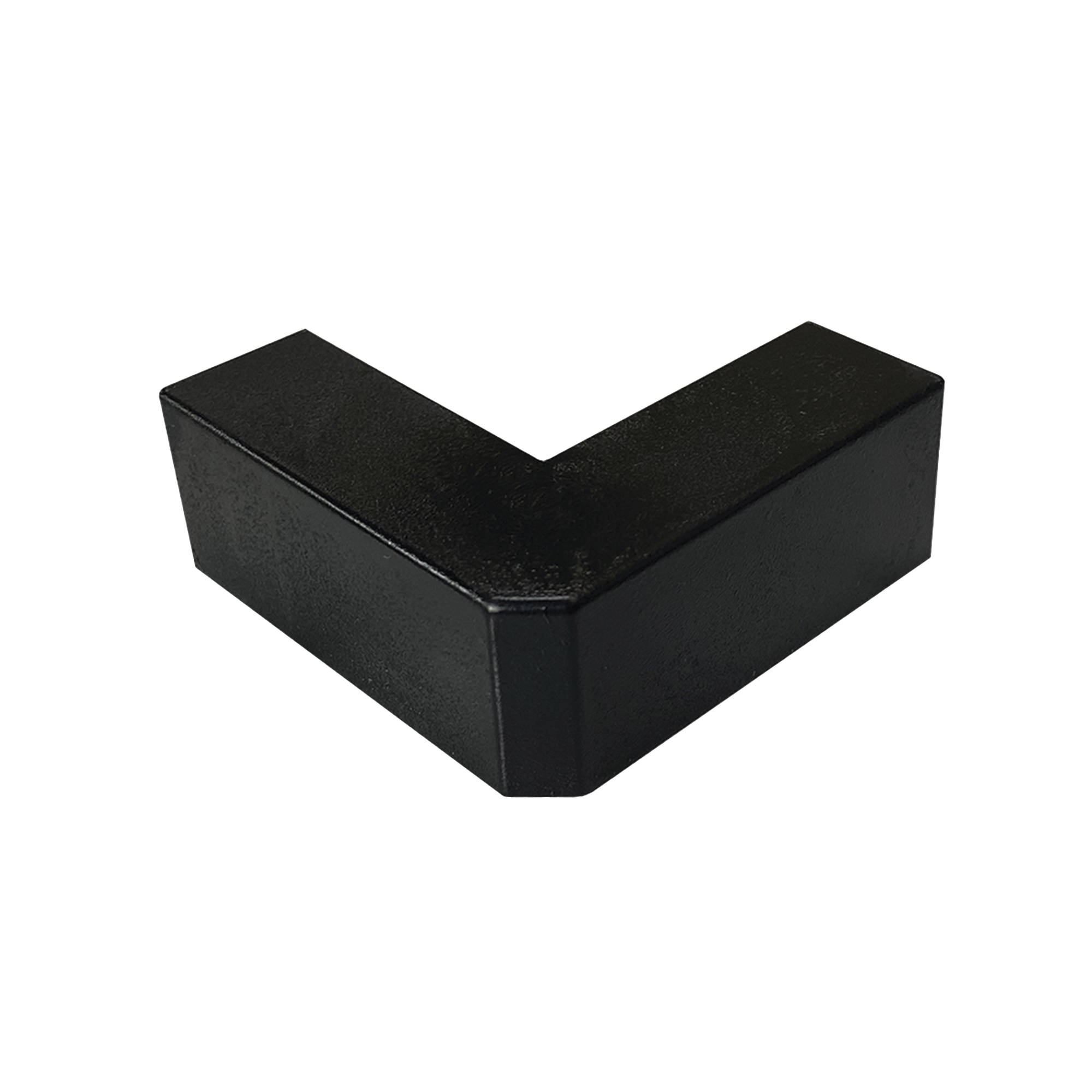 THORSMAN TMK-1720-EE-N Esquinero Exterior Color Negro de PVC Auto Axtinguible, Para Canaleta TMK-1720-N-CC (5210-02003)