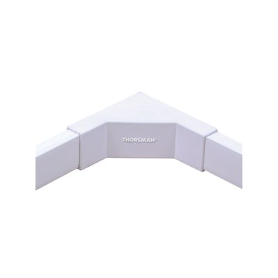 THORSMAN TMK-1735-EI Esquinero interior color blanco de PVC auto extinguible, para canaleta TMK1735, TMK1735SD (5320-02001)