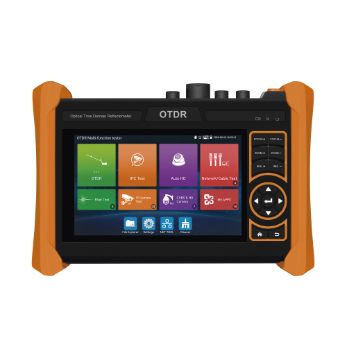 EPCOM TPTURBO4KOTDR Tester Profesional OTDR y Video | Fibra Óptica | Cámaras IP | Cableado y Redes| Pantalla 5.4″ Táctil | Soporta 4K/8K | HDMI/VGA | Medidor Potencia Óptica | Alcance 150KM | Localizador Fallos VFL | PoE Integrado | WiFi | In