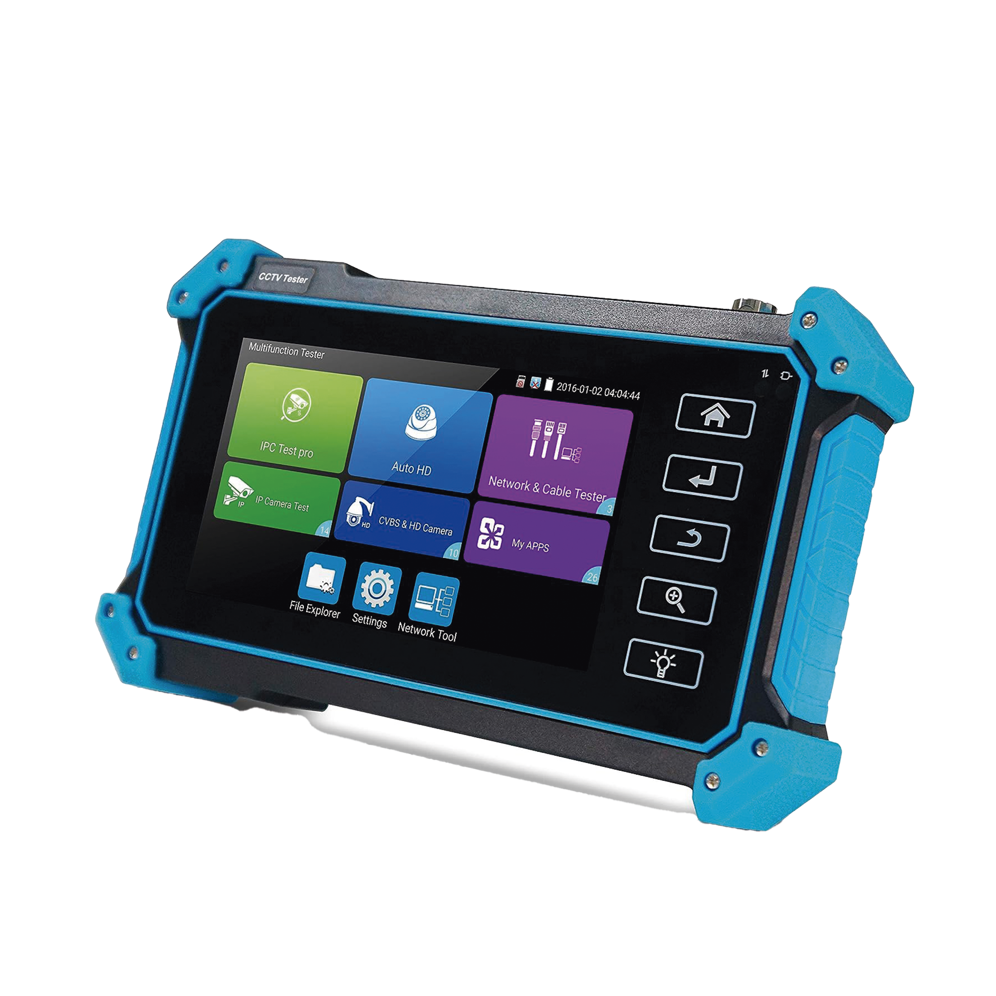 EPCOM TPTURBOLITE Tester de Vídeo | Prueba de Cámara Analógica | Prueba de Cámara IP | Soporta ONVIF, 4K, H.264 y H.265 | TVI de 8 MP, CVI de 8 MP, AHD de 8 MP | Entrada VGA, Soporta 1920x1200P 60FPS | Entrada HDMI, Soporta 4K 30FPS.