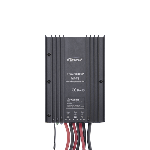EPEVER TRACER7810BP Controlador Solar MPPT 30A 12/24V, Máximo Voltaje de Circuito Abierto Voc 100Vcc, Configurable para Baterías de Litio