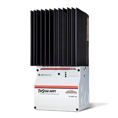 MORNINGSTAR TS-MPPT-60 Controlador de Carga MPPT de 60A 12/24/36/48 V, Máximo Voltaje de Circuito Abierto Voc 150Vcc