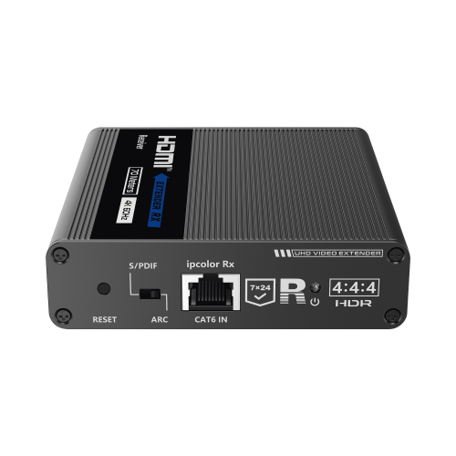 EPCOM TITANIUM TT-676RX Receptor Compatible para Kits TT- 676, 4K@60Hz con IR, Distancia de 70 Metros, Conexión en Cascada de hasta 10 Receptores con TT676.