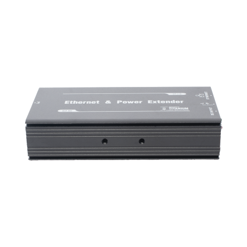 EPCOM TITANIUM TT-8001R (POE 600 METROS) Receptor para Extensor PoE TT-8001TPOE, 1 Puerto para recepción de video y alimentación (PoE), IDEAL PARA DOMOS Y CAMARAS IP, Conexión en Cascada, Soporta PTZ´s de 60 W, Soporta IEEE802.3af/at