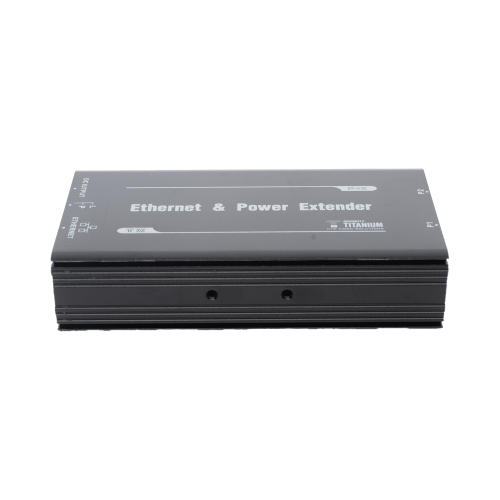 EPCOM TITANIUM TT-8001TPOE (POE 600 METROS) Transmisor para Extensor PoE TT-8001R, 1 Puerto para recepción de video y alimentación (PoE), IDEAL PARA DOMOS Y CAMARAS IP, Conexión en Cascada, Soporta PTZ´s de 60 W, Soporta IEEE802.3af/at