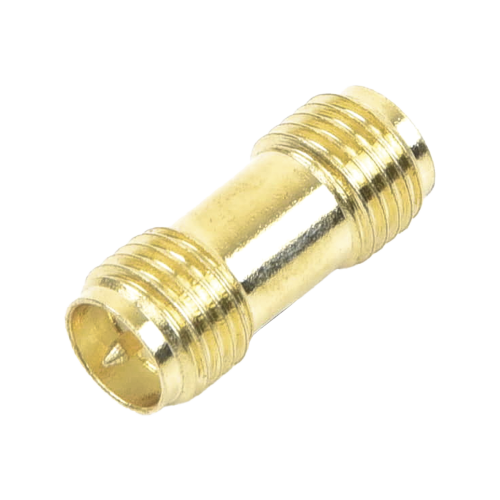 EPCOM TITANIUM TT-COU-SMA-2RP-F Adaptador Barril de SMA Hembra Inverso a SMA Hembra Inverso, Oro/ Oro/ Teflón,