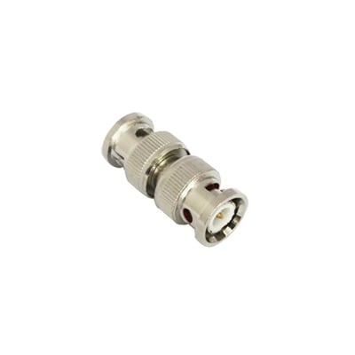 EPCOM TITANIUM TT-RG-13 Adaptador tipo barril para 75 Ohm, de conector BNC macho a BNC macho, Níquel/ Oro/ Teflón.