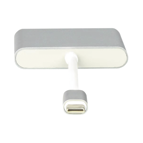 EPCOM POWERLINE TT-USB-CAV Adaptador Multipuerto USB-C 3.1 A HDMI 4K, USB 3.0, USB – C, Alta Velocidad de Transmisión de Datos, Admite Carga Rápida (PD) en el Puerto USB – C