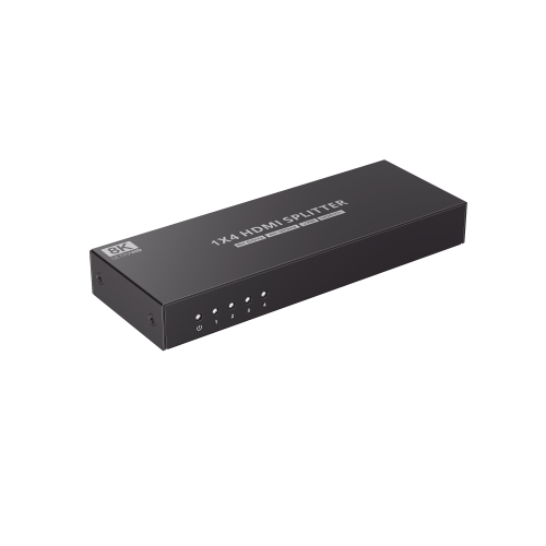 EPCOM TITANIUM TT314-8K Splitter HDMI 1X4 | Velocidad de trasmisión 48 Gbps| Resolución 8K | Salida de audio| HDCP 2.3