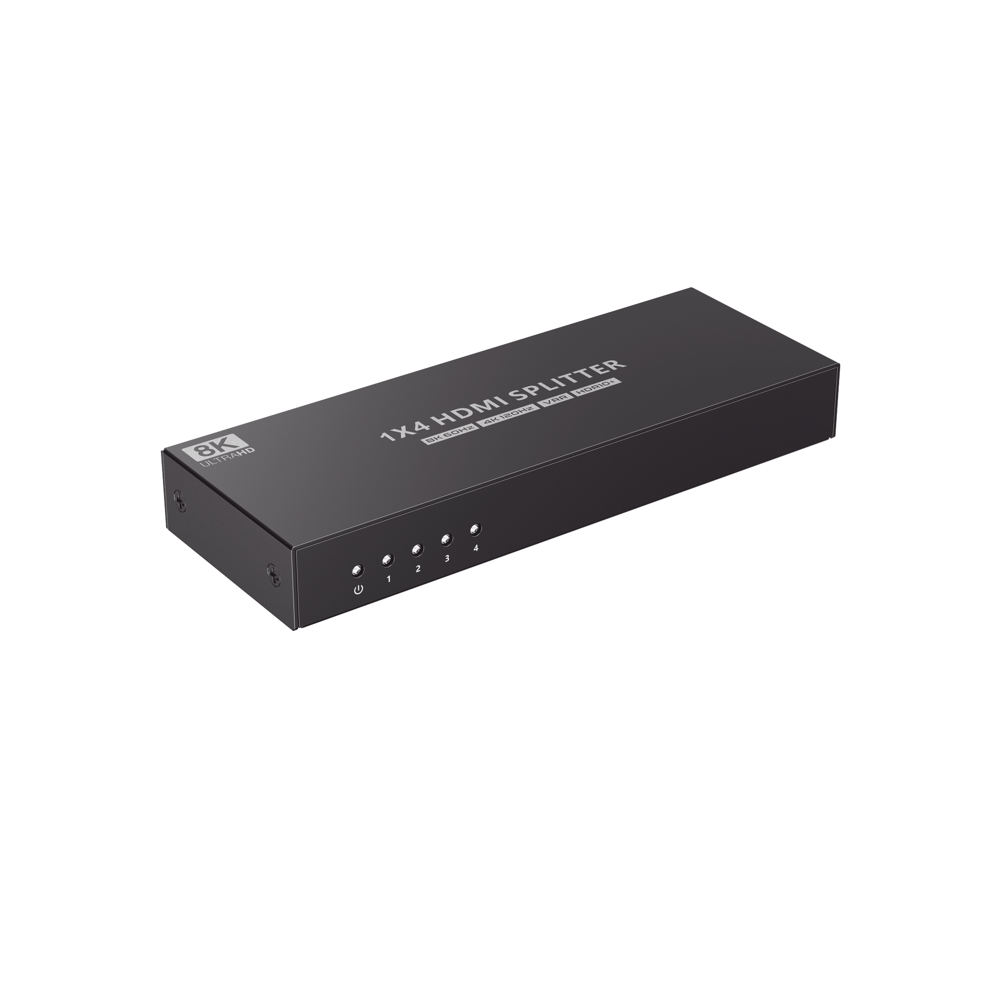 EPCOM TITANIUM TT314-8K Splitter HDMI 1X4 | Velocidad de trasmisión 48 Gbps| Resolución 8K | Salida de audio| HDCP 2.3