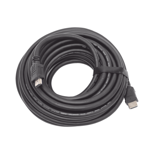 EPCOM POWERLINE TTHDMI10M CABLE HDMI DE 10 METROS (HIGH SPEED), RESOLUCIÓN 4K, SOPORTA CANAL DE RETORNO DE AUDIO (ARC), SOPORTA 3D, BLINDADO PARA REDUCIR INTERFERENCIA, CHAPADO EN ORO, ALTA RESISTENCIA Y DURABILIDAD.