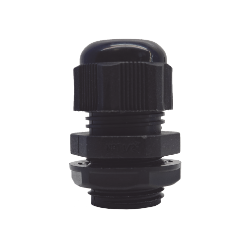 TXPRO TXG-PG-12NBK Conector Plástico Negro Tipo Glándula para Rosca NPT 1/2″