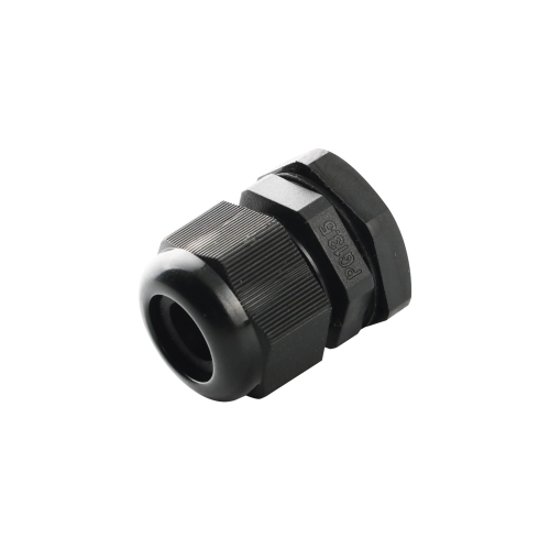 TXPRO TXG-PG7-BK Conector Plástico Negro Tipo Glándula para Cable de 3.5 a 6 mm de Diámetro.