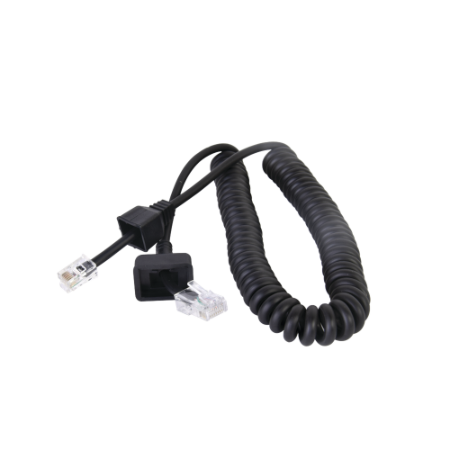 TXPRO TXK222 Cable para micrófono de radio móvil Kenwood (conector RJ-45 de 6 pines)