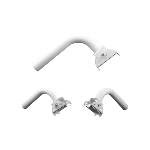 TXPRO U-MOUNT Montaje universal flexible para instalación en poste o pared, compatible con equipos Ubiquiti, Mimosa, Cambium y Altai