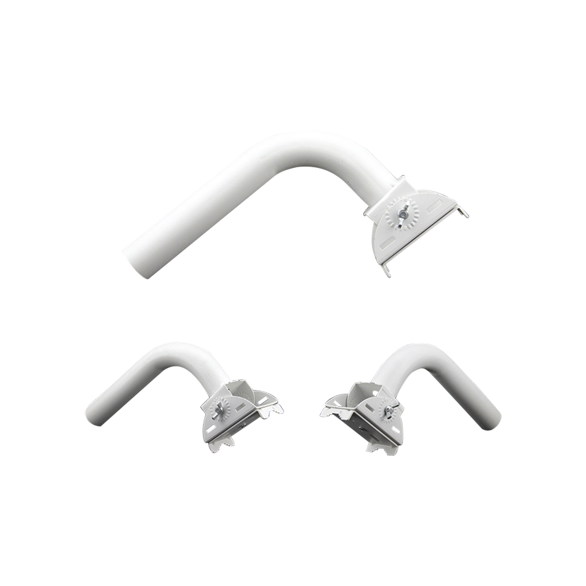 TXPRO U-MOUNT Montaje universal flexible para instalación en poste o pared, compatible con equipos Ubiquiti, Mimosa, Cambium y Altai