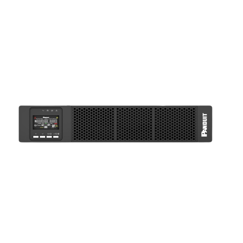 PANDUIT U03N11V UPS SmartZone de 3000 VA/3000 W, Online Doble Conversión, Entrada 120 Vca NEMA L5-30P, Onda Senoidal Pura, 2 UR, Con 4 Tomas NEMA 5-20R y 1 L5-30R, Incluye Tarjeta de Red y Kit de Rieles