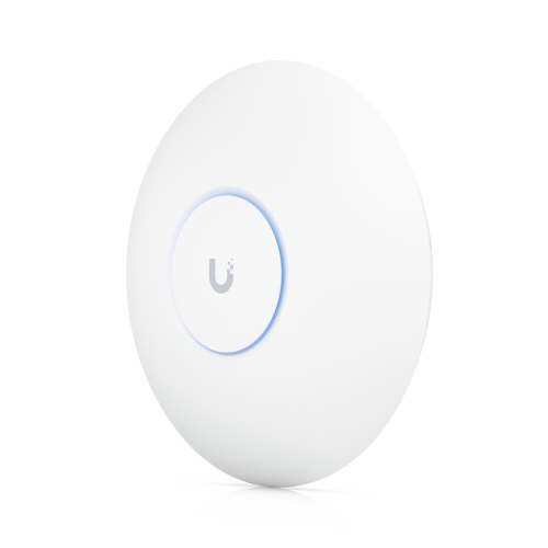 UBIQUITI U7-PRO-MAX Access Point UniFi U7 Pro Max con 8 streams espaciales, para Techo o Pared, Tribanda (2.4/5/6GHz), Radio Dedicado a Escaneo Espectral, Puerto 2.5 GbE, +500 clientes, POE+ (No incluido), Para alta densidad de usuarios en escenari