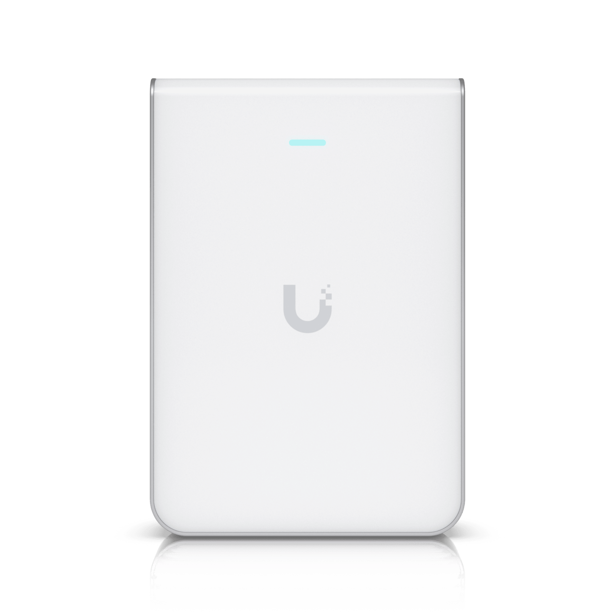 UBIQUITI U7-PRO-WALL Punto de Acceso WiFi 7 Con Diseño de Pared, Tribanda en 2.4, 5 y 6 GHz, Hasta 10.688 Gbps, Puerto Ethernet 1/2.5 GbE, 300+ Clientes Simultáneos