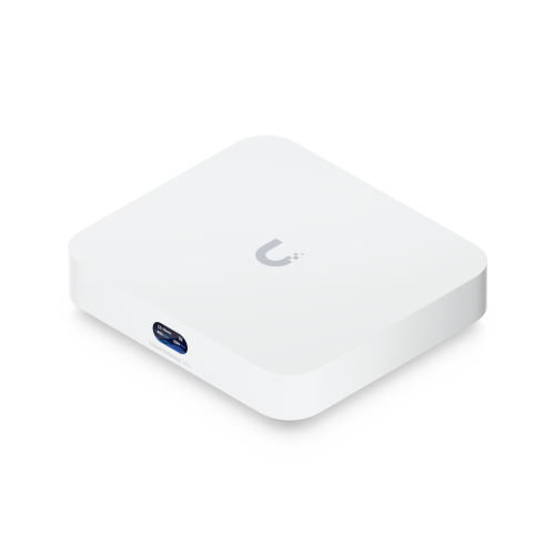 UBIQUITI UCG-ULTRA UniFi Cloud Gateway, Router multiWAN para balanceo/failover, Integra UniFi Network para administrar hasta 30 dispositivos UniFi, (1) puerto WAN 1/2.5 GbE y (4) puertos LAN GbE