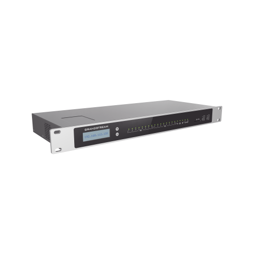 GRANDSTREAM UCM6308 Conmutador IP-PBX para hasta 3000 usuarios y 450 llamadas simultaneas, 8FXO, 8FXS, para solución de comunicaciones unificadas y colaboración