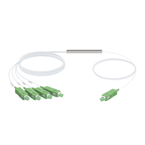 UBIQUITI UF-SPLITTER-4 UFiber Splitter (Divisor Óptico) PLC 1 x 4, con conectores SC/APC