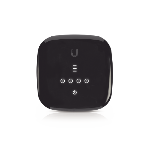 UBIQUITI UF-WIFI UFiber WiFi 802.11n GPON ONU, Unidad de red óptica con 1 puerto WAN GPON (SC/APC) + 4 puertos LAN Gigabit Ethernet