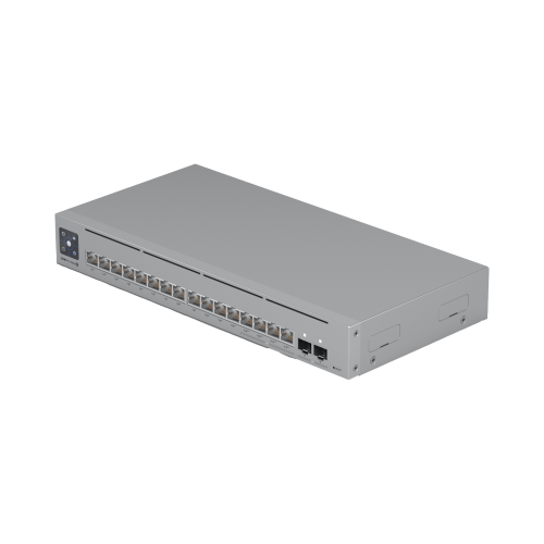 UBIQUITI USW-PRO-MAX-16-POE UniFi Switch Pro Max 16 PoE con funciones Capa 3, 16 puertos EtherLight RGB, (4) puertos 2.5 GbE POE++ y (12) puertos GbE POE+ /(2) puertos SFP+ 10G /con pantalla táctil informativa, hasta 180W de presupuesto POE