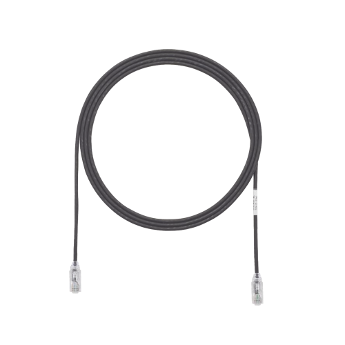 PANDUIT UTP28SP15BL Cable de Parcheo TX6, UTP Cat6, Diámetro Reducido (28AWG), Color Negro, 15 ft